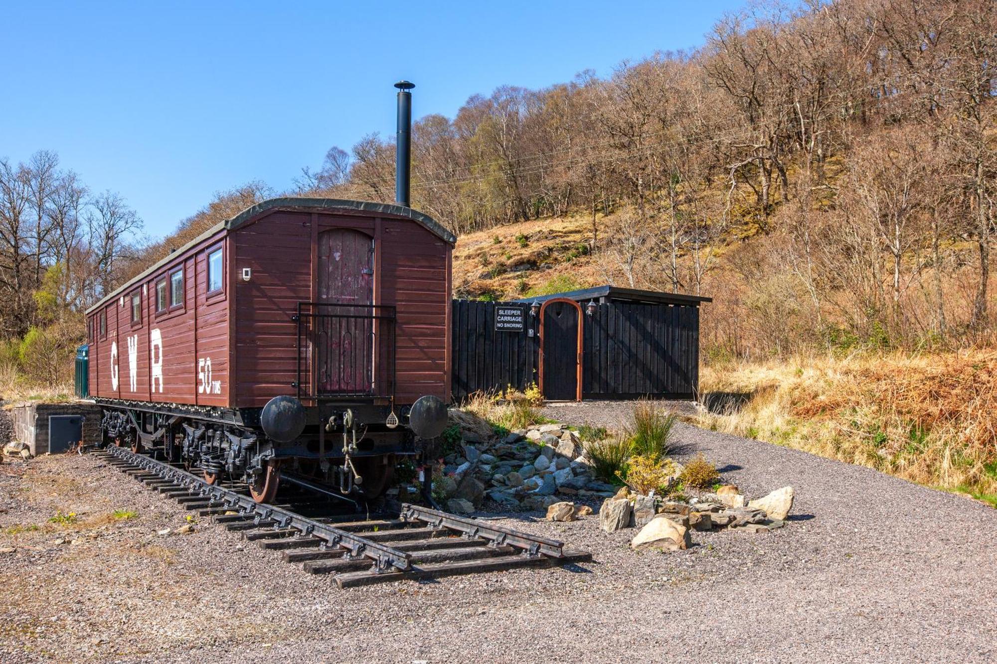 Appin Holiday Homes -Caravans, Lodges, Shepherds Hut And Train Carriage Stays エクステリア 写真